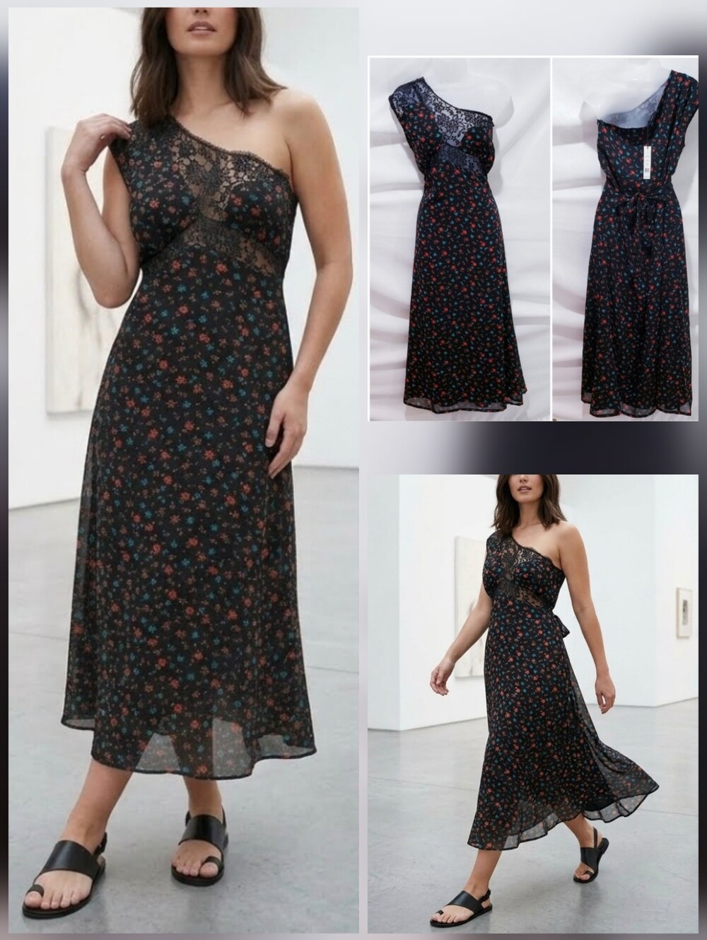 ❤️Walter Baker NWT! "MARIA" floral dress 🤍Size 6